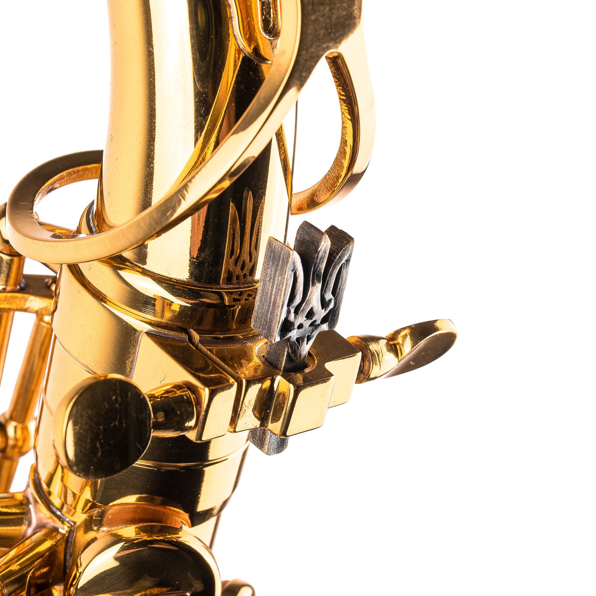 Saxophone ArtTone Bronze Booster - Trident Design