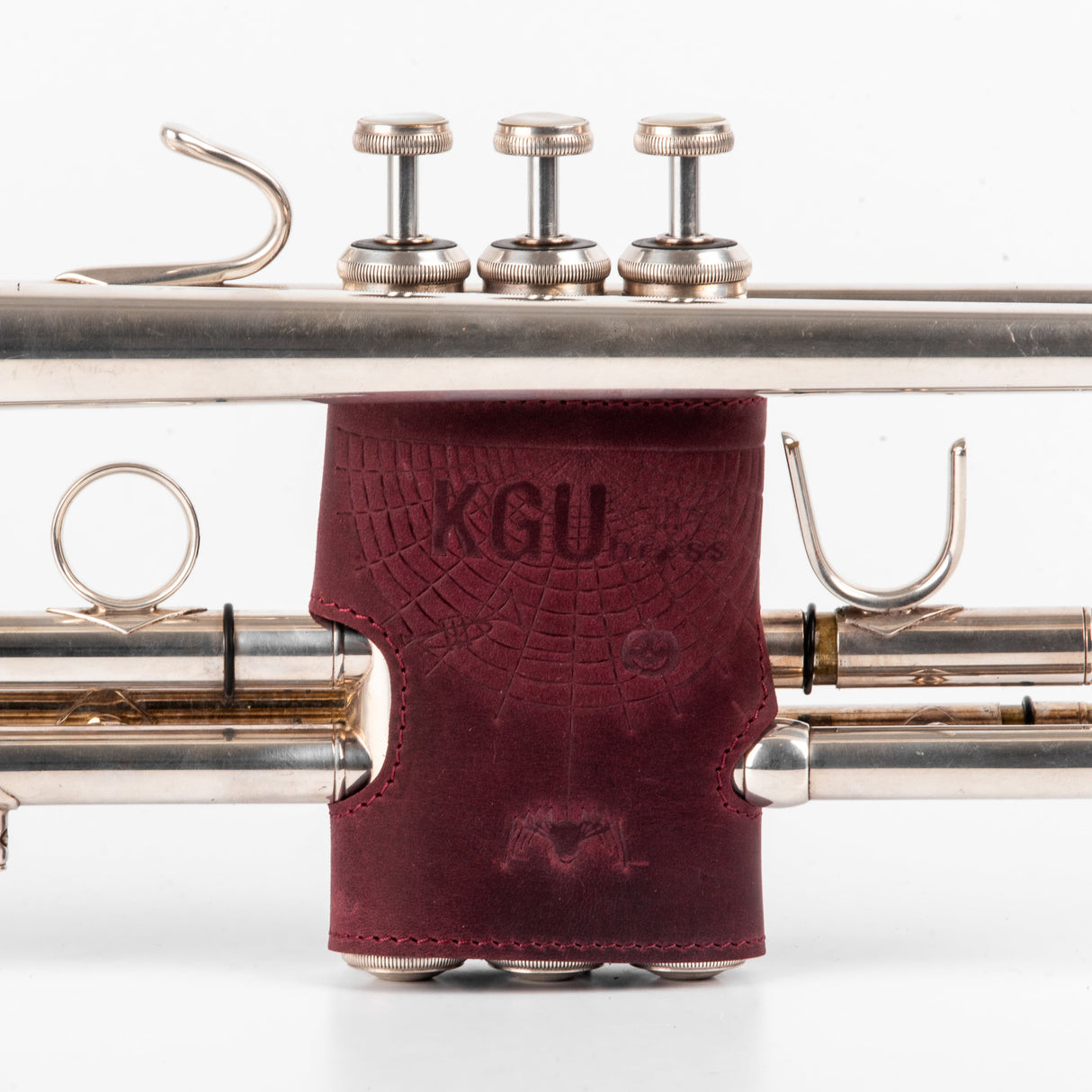Halloween Trumpet VALVE GUARD | Genuine Leather