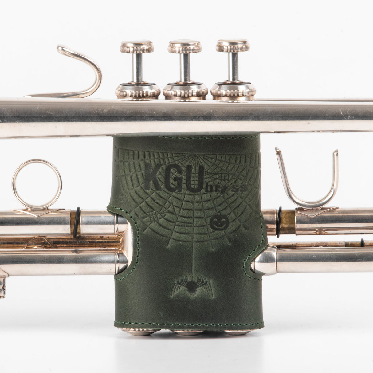 Halloween Trumpet VALVE GUARD | Genuine Leather