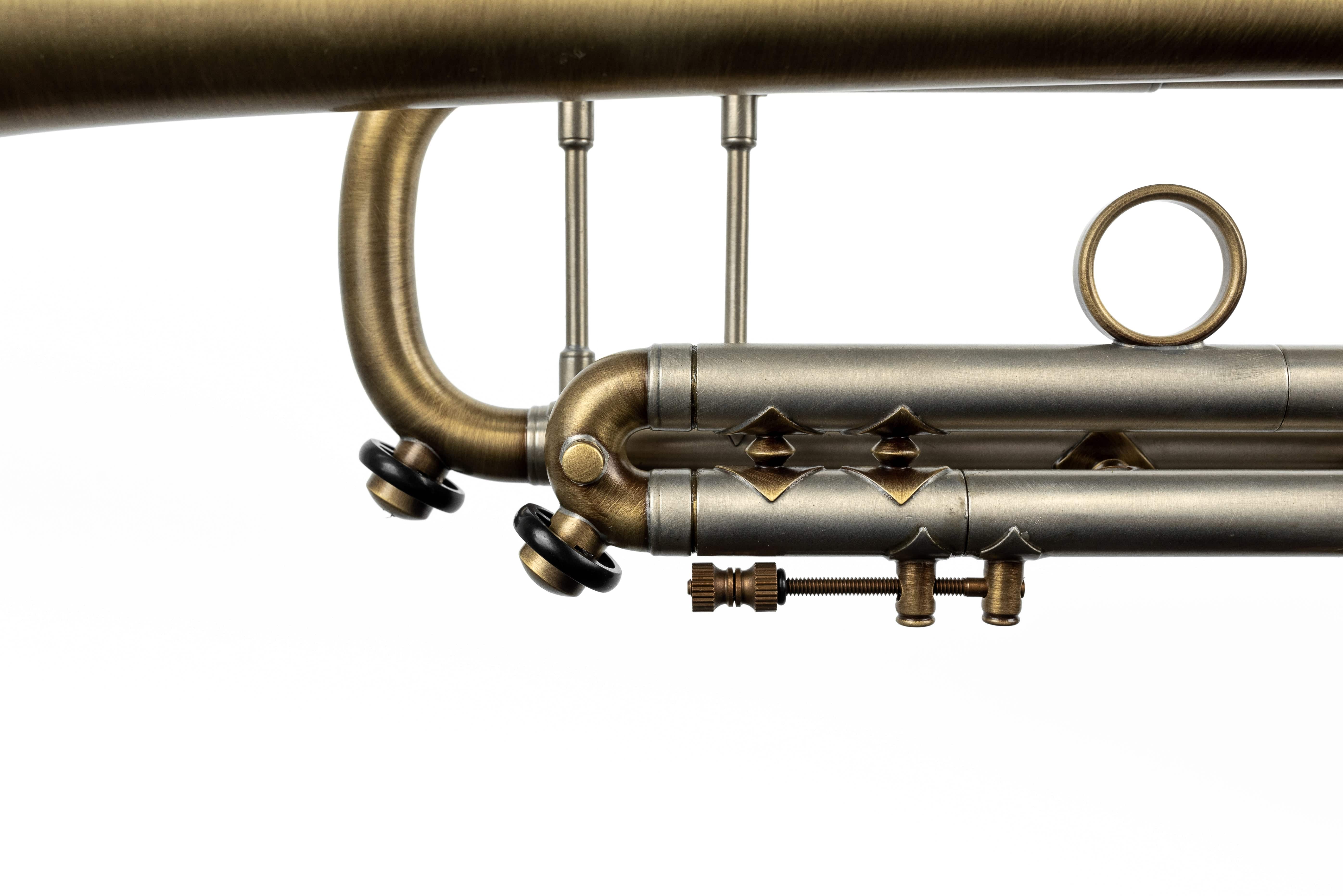 Classic Bronze Patina Bach Stradivarius Trumpet | KGUmusic