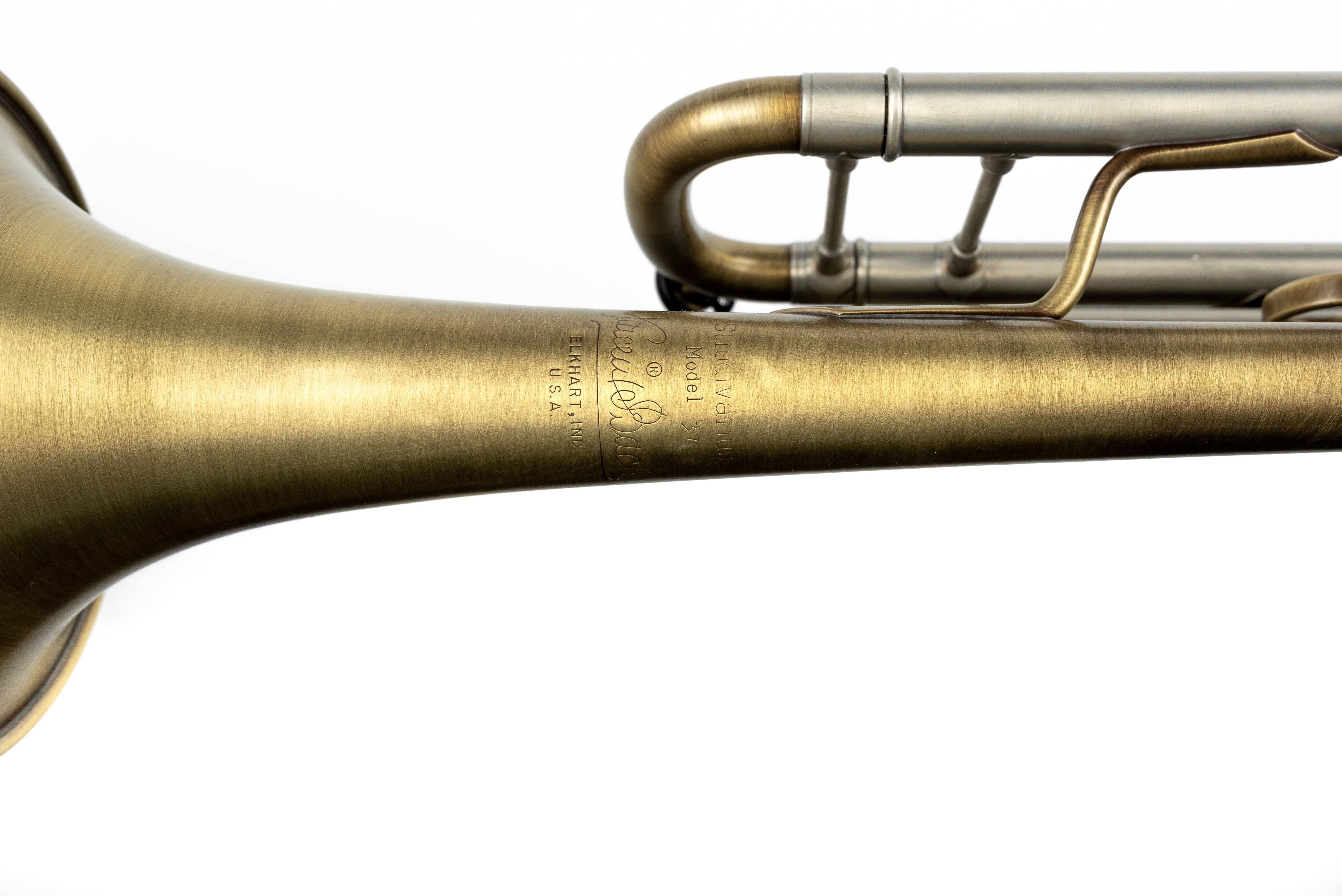 Classic Bronze Patina Bach Stradivarius Trumpet | KGUmusic