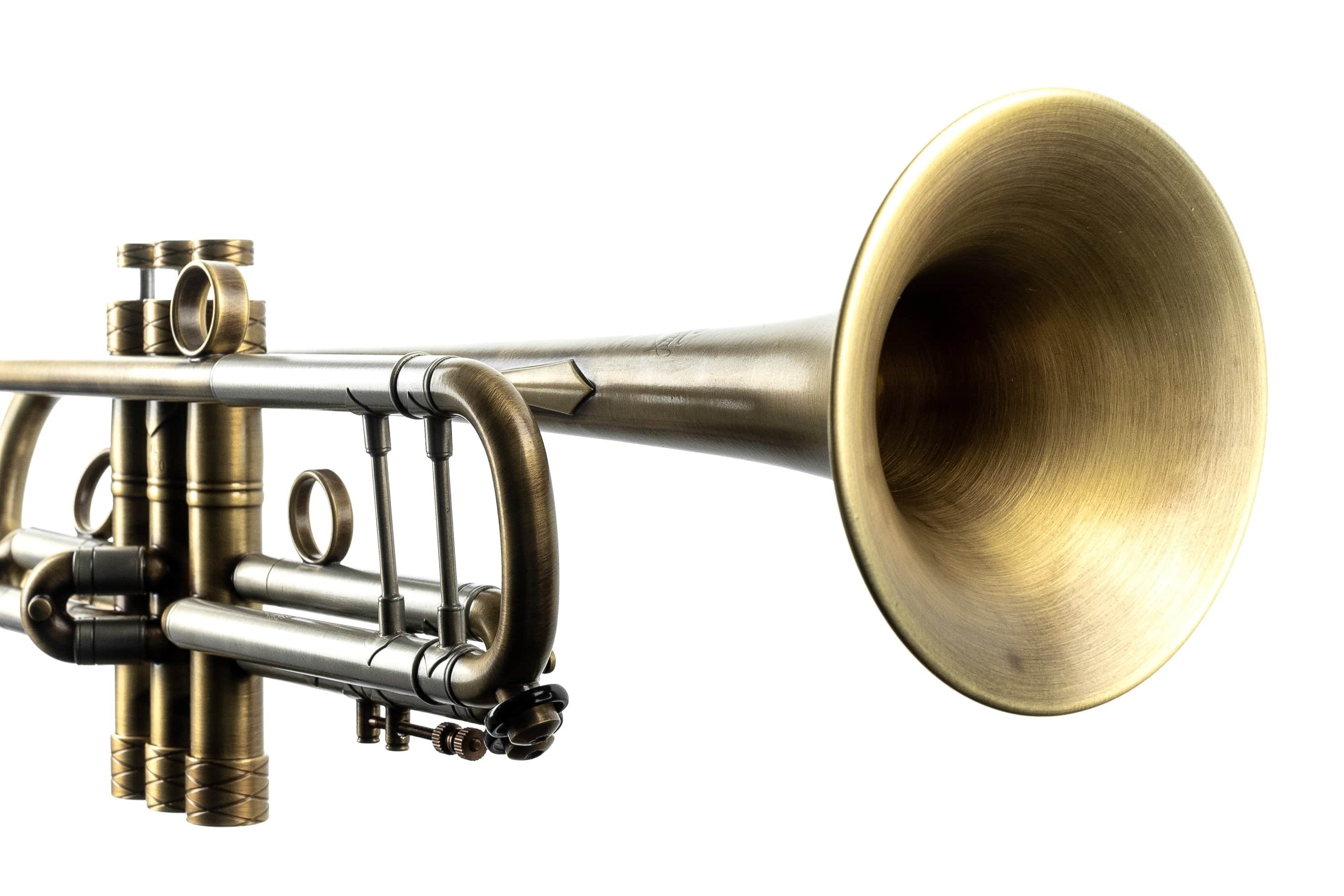 Classic Bronze Patina Bach Stradivarius Trumpet | KGUmusic