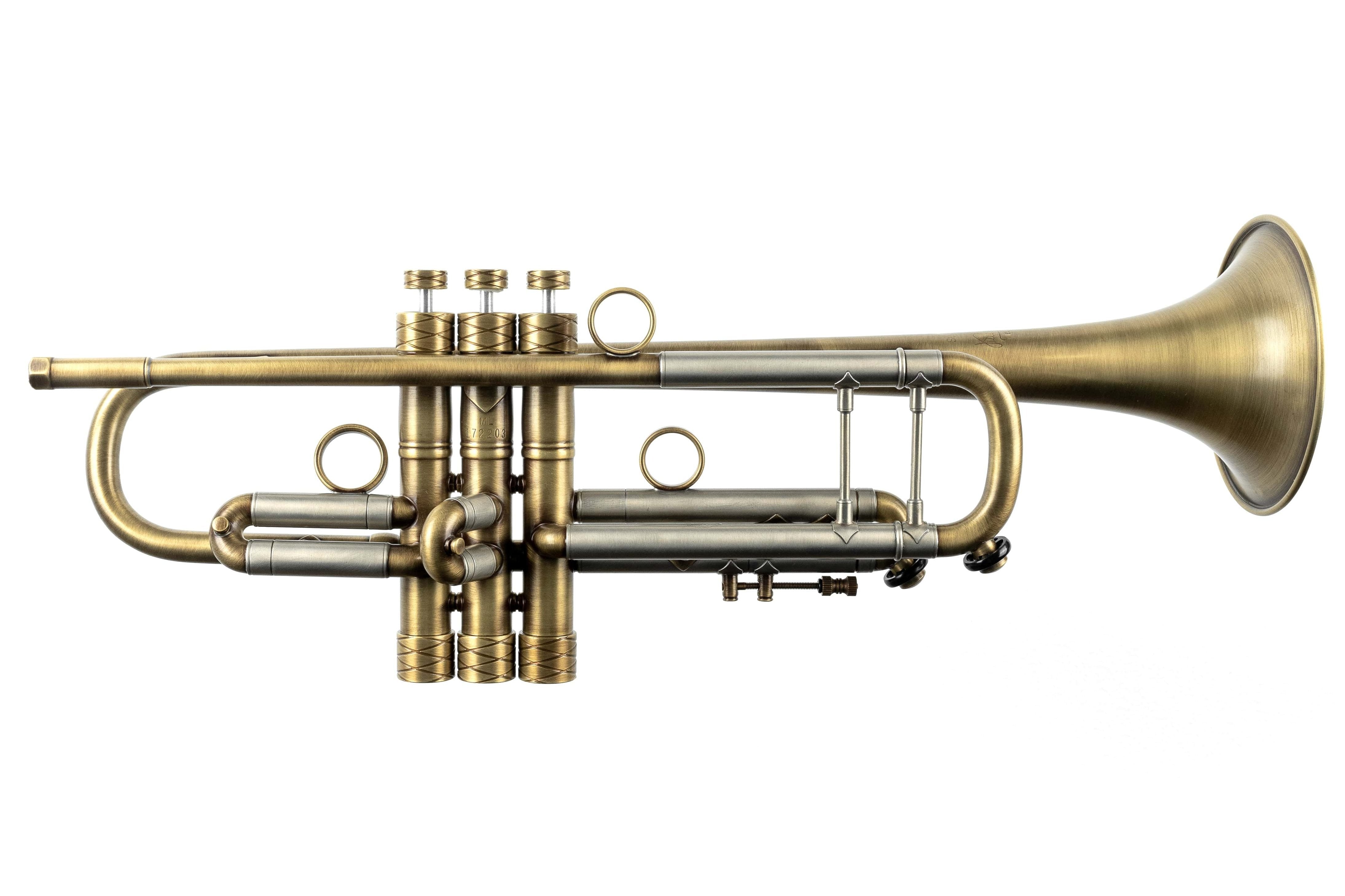 Classic Bronze Patina Bach Stradivarius Trumpet | KGUmusic