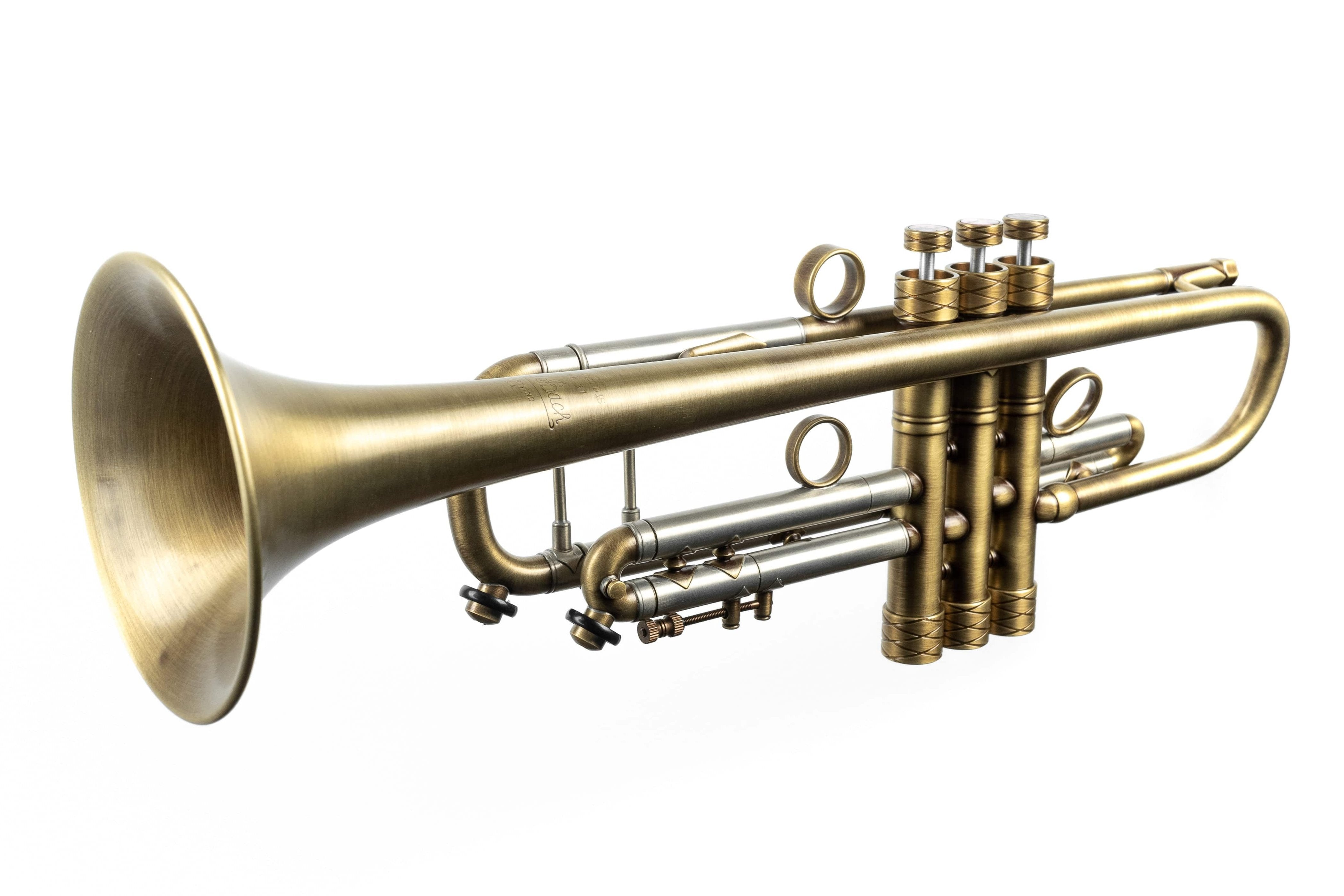 Classic Bronze Patina Bach Stradivarius Trumpet | KGUmusic