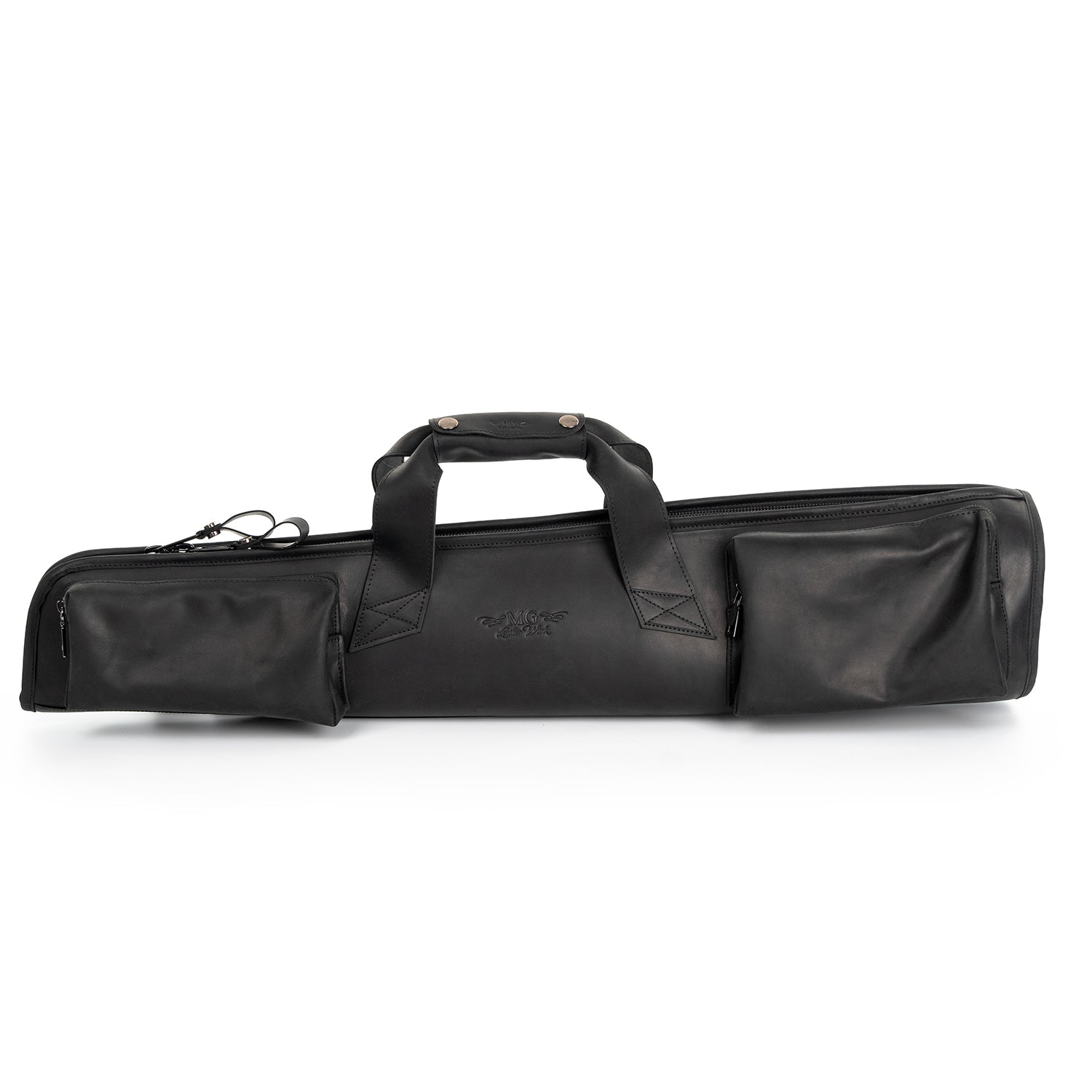 Gig Bag for Straight Soprano Saxophone | Genuine Leather "Crazy Horse"