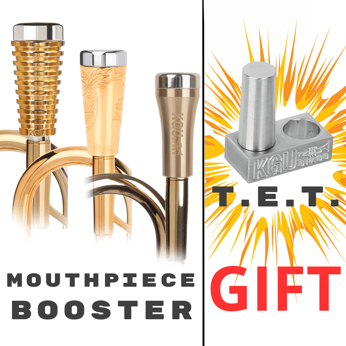 TRUMPET MOUTHPIECE BOOSTER + T.E.T.
