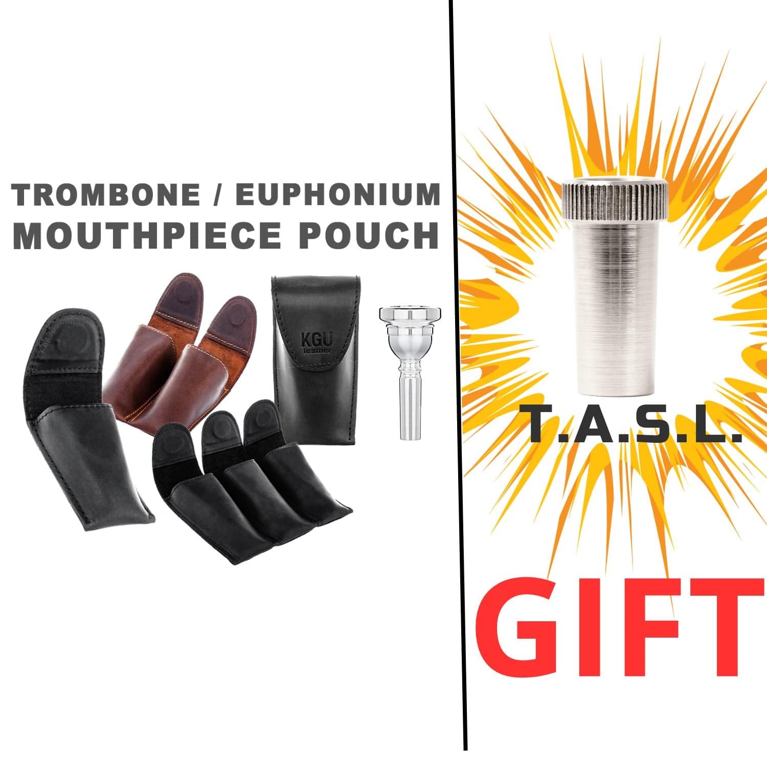 TROMBONE / EUPHONIUM MOUTHPIECE POUCH (T.A.S.L GIFT)