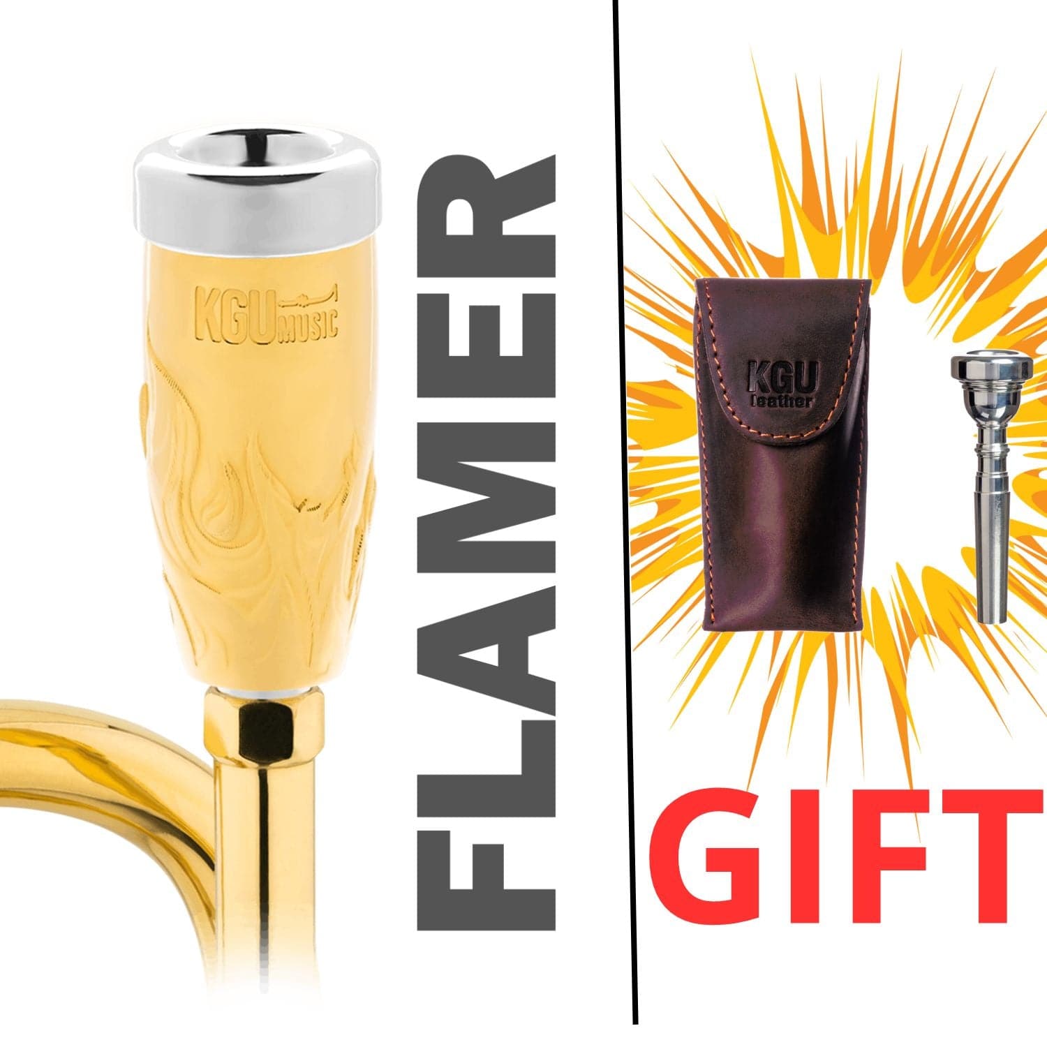 FLAMER TRUMPET MOUTHPIECE BOOSTER (TRUMPET MOUTHPIECE POUCH)