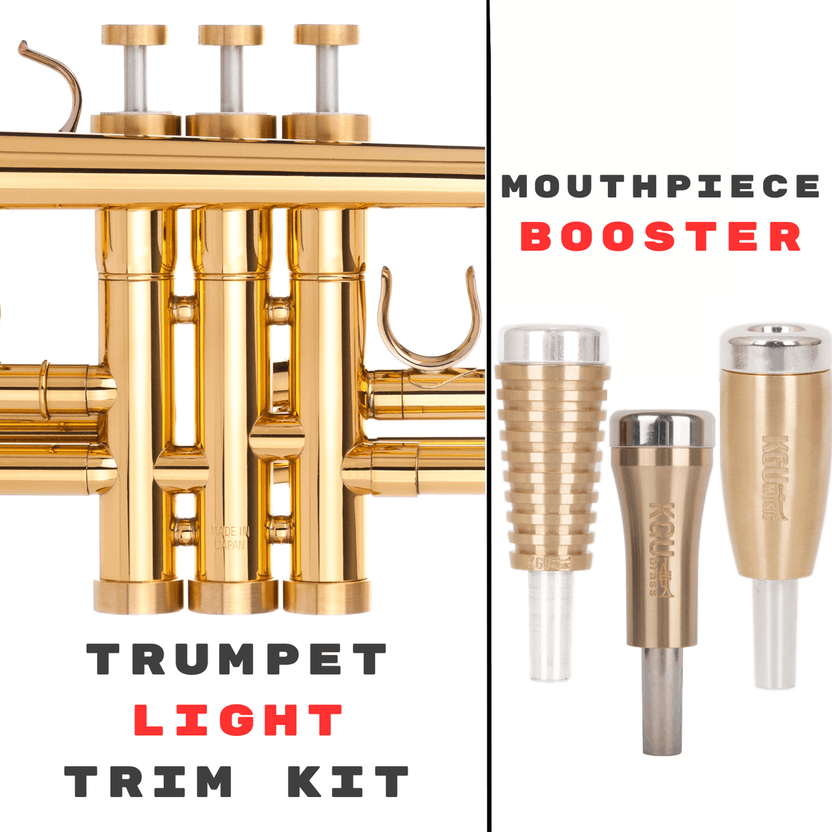 TRUMPET LIGHT TRIM KIT + MOUTHPIECE BOOSTER