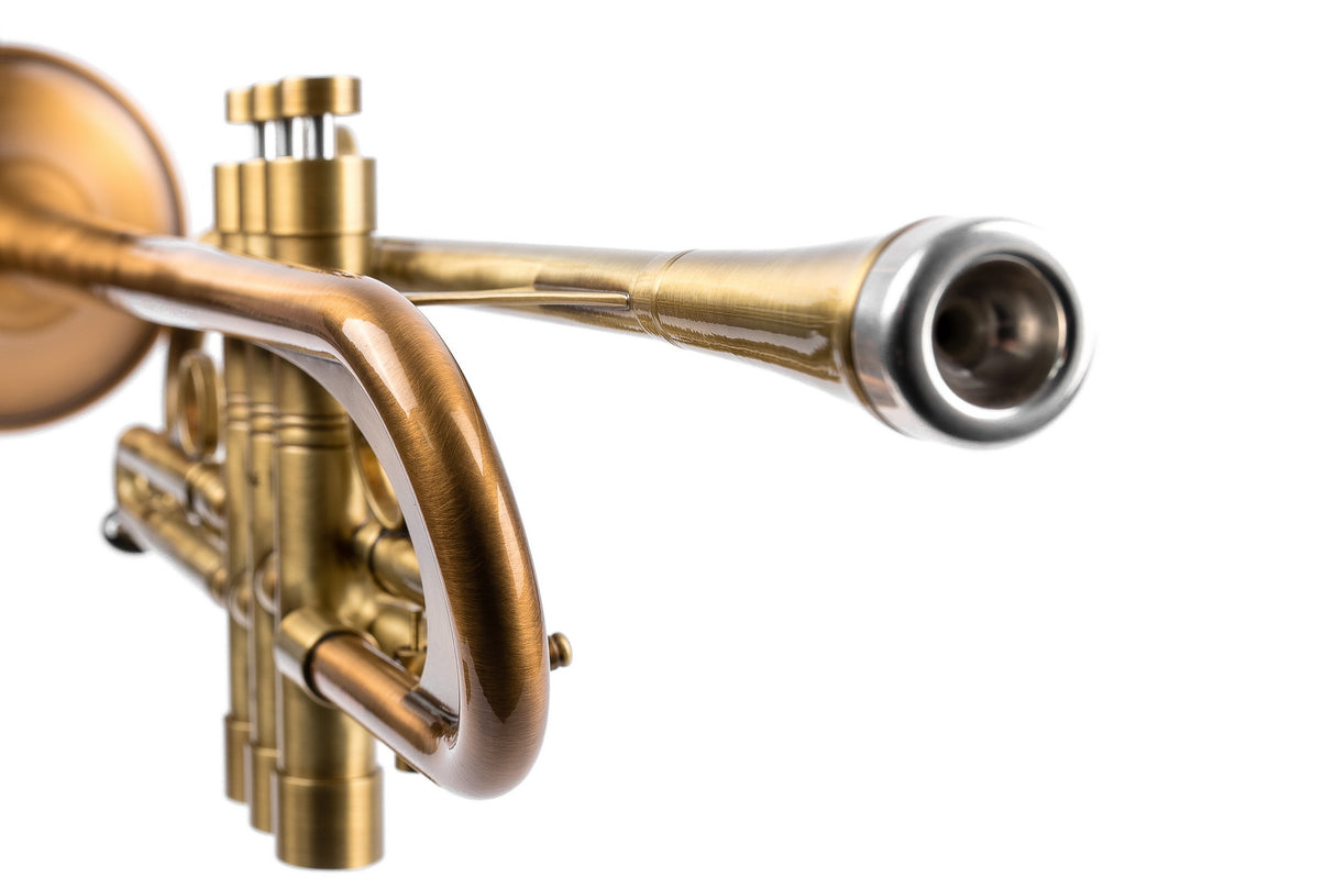 KGUmusic Ardor M2 Trumpet - Bright Finish | 133 mm Bronze Bell