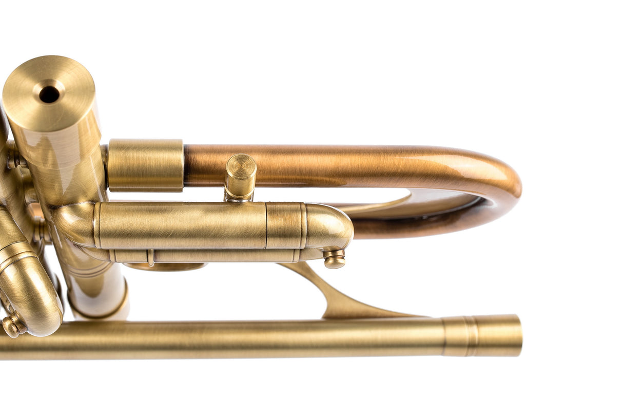 KGUmusic Ardor M2 Trumpet - Bright Finish | 133 mm Bronze Bell