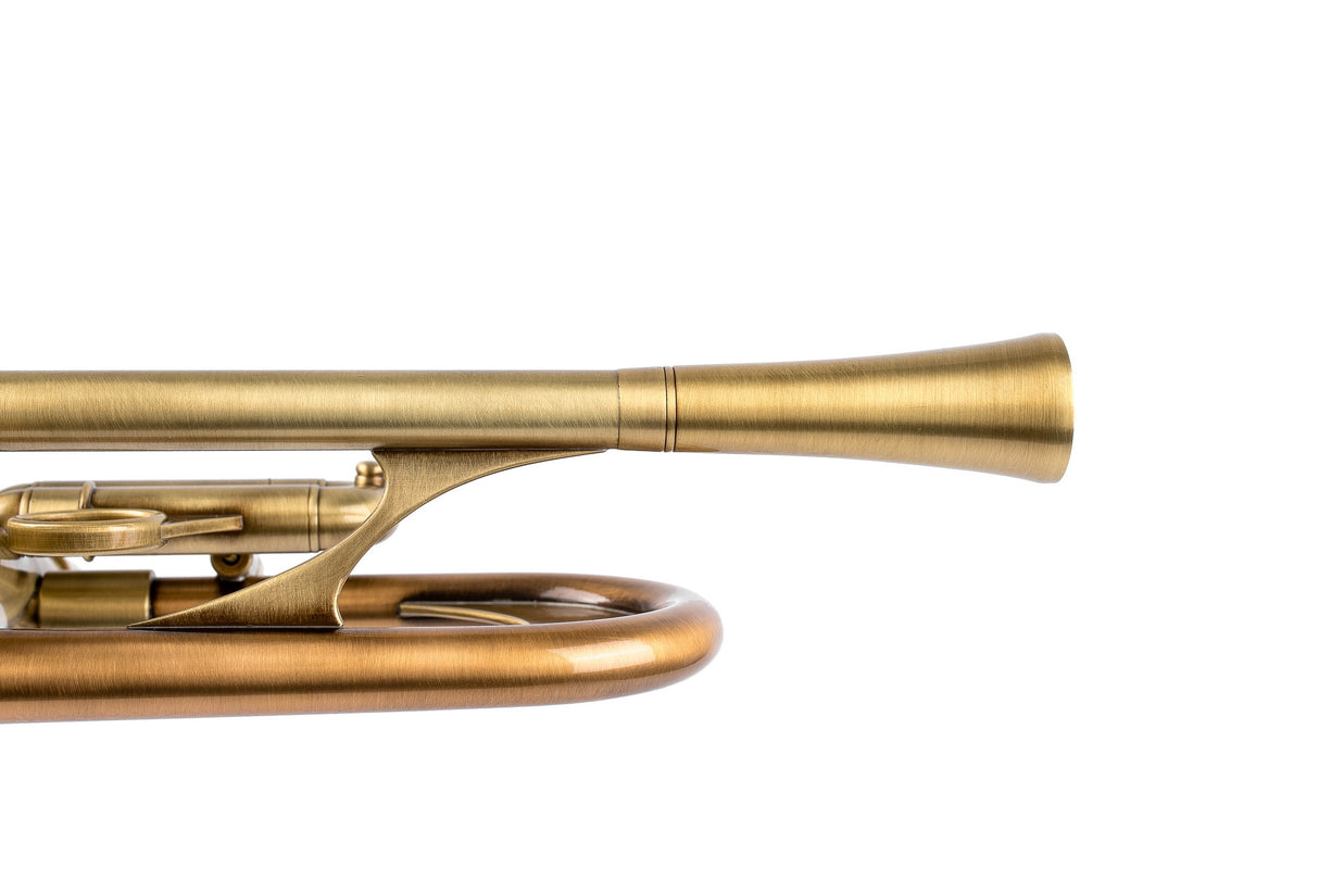 KGUmusic Ardor M2 Trumpet - Bright Finish | 133 mm Bronze Bell
