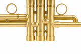KGUmusic Capella C Trumpet |  Light Satin with Gloss Lacquer Finish
