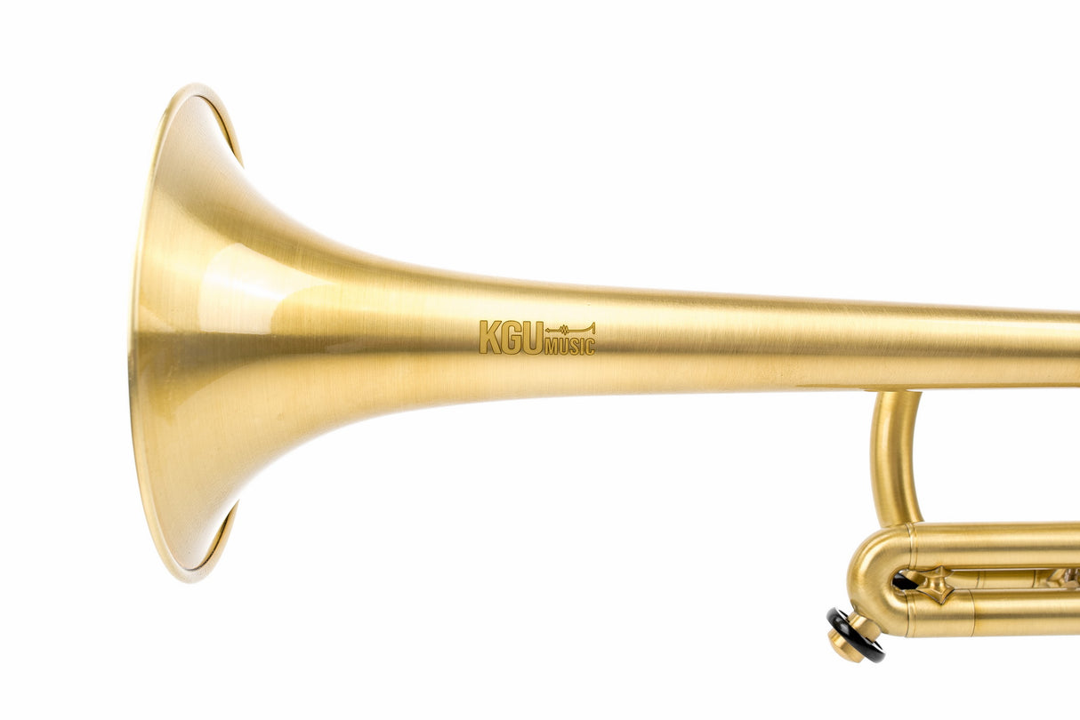 KGUmusic Capella C Trumpet |  Light Satin with Gloss Lacquer Finish