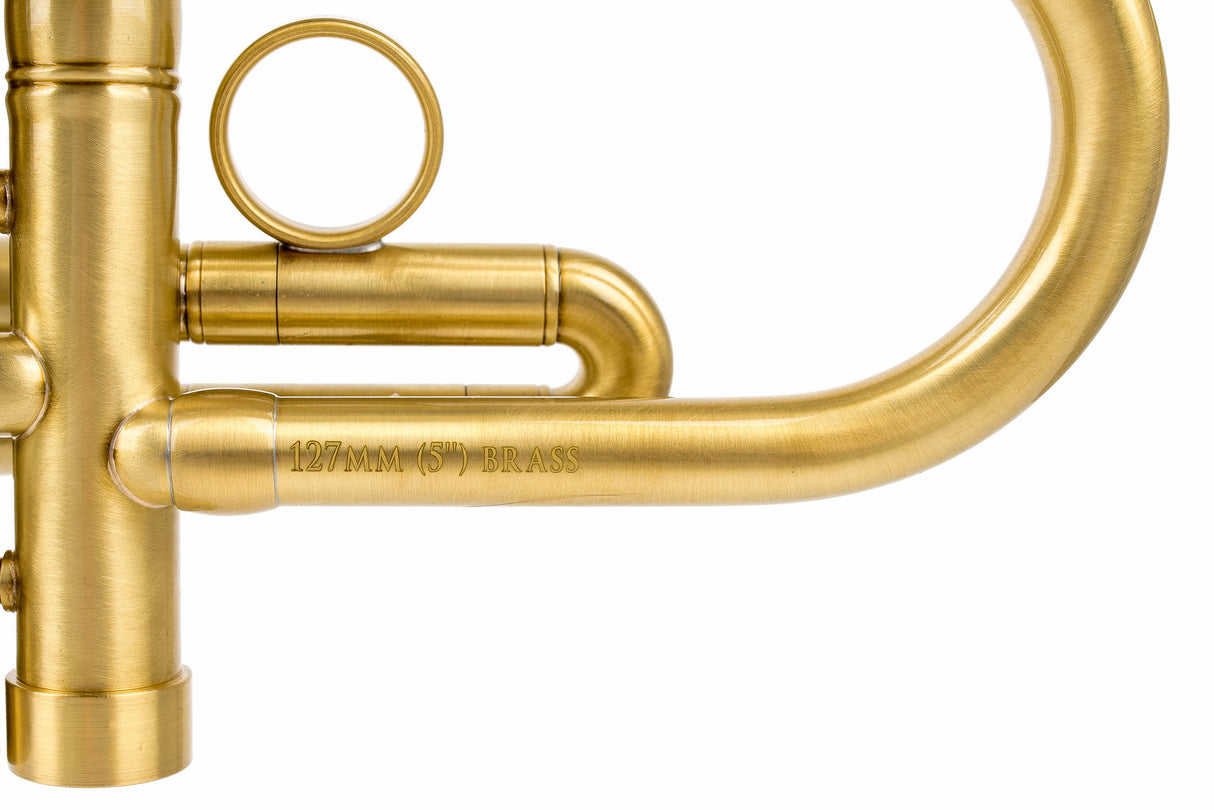 KGUmusic Capella C Trumpet |  Light Satin with Gloss Lacquer Finish