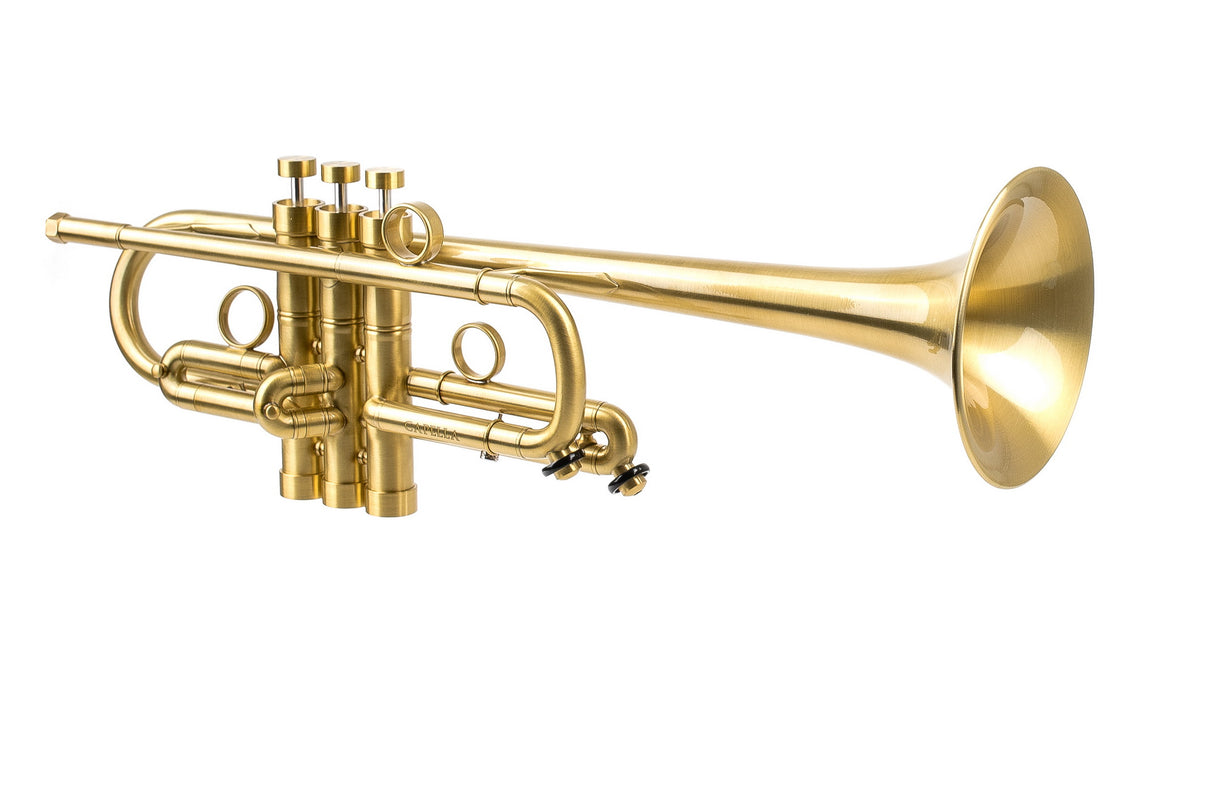 KGUmusic Capella C Trumpet |  Light Satin with Gloss Lacquer Finish