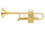 KGUmusic Capella C Trumpet |  Light Satin with Gloss Lacquer Finish
