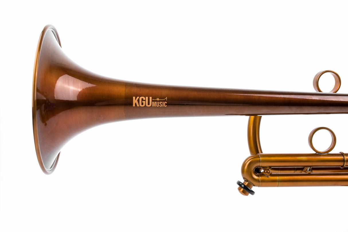 KGUmusic Capella C Trumpet | Patina with Gloss Lacquer Finish