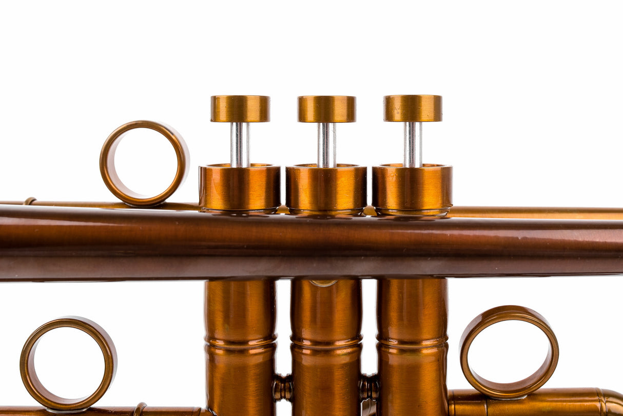 KGUmusic Capella C Trumpet | Patina with Gloss Lacquer Finish