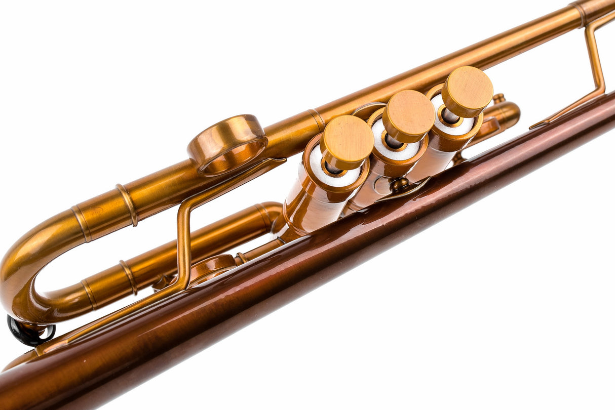 KGUmusic Capella C Trumpet | Patina with Gloss Lacquer Finish