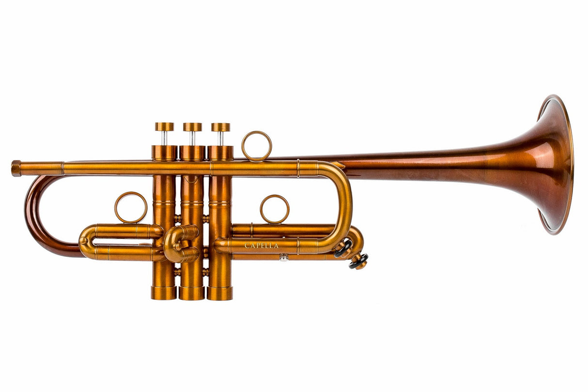 KGUmusic Capella C Trumpet | Patina with Gloss Lacquer Finish
