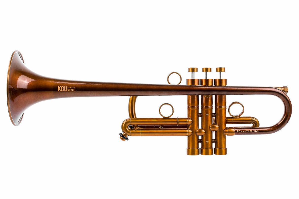 KGUmusic Capella C Trumpet | Patina with Gloss Lacquer Finish