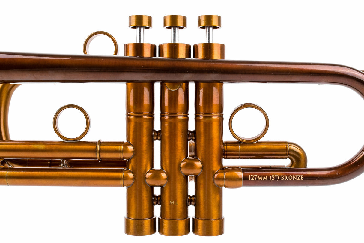KGUmusic Capella C Trumpet | Patina with Gloss Lacquer Finish