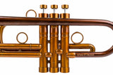 KGUmusic Capella C Trumpet | Patina with Gloss Lacquer Finish