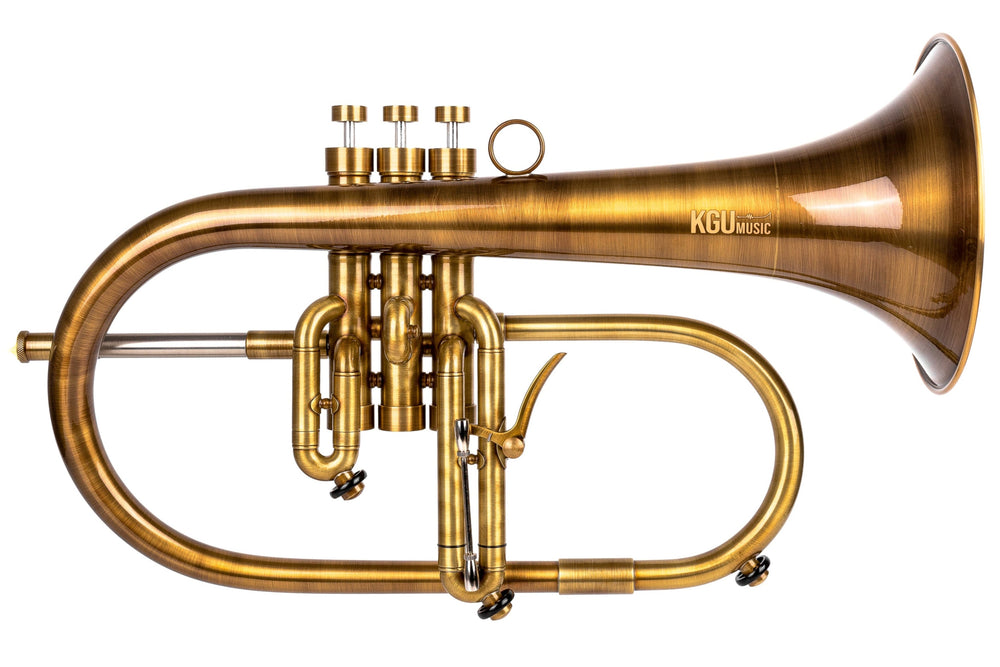 KGUmusic Custom Flugelhorn (Vintage Antique Lacquer)