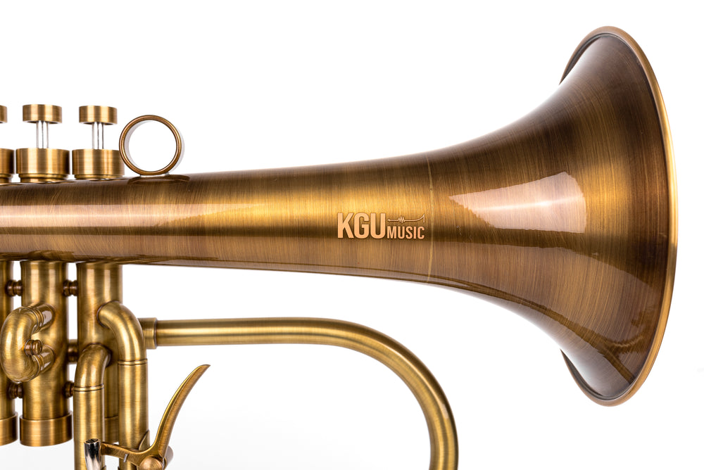 KGUmusic Custom Flugelhorn (Vintage Antique Lacquer)