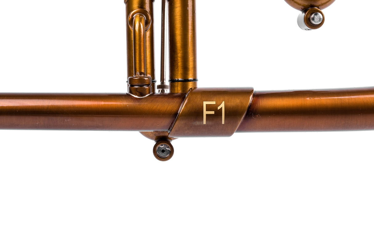 KGUmusic F1 Flugelhorn | 155 mm Bronze Bell, Dark Patina