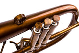 KGUmusic F1 Flugelhorn | 155 mm Bronze Bell, Dark Patina