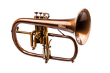 KGUmusic F1 Flugelhorn | 155 mm Bronze Bell, Dark Patina