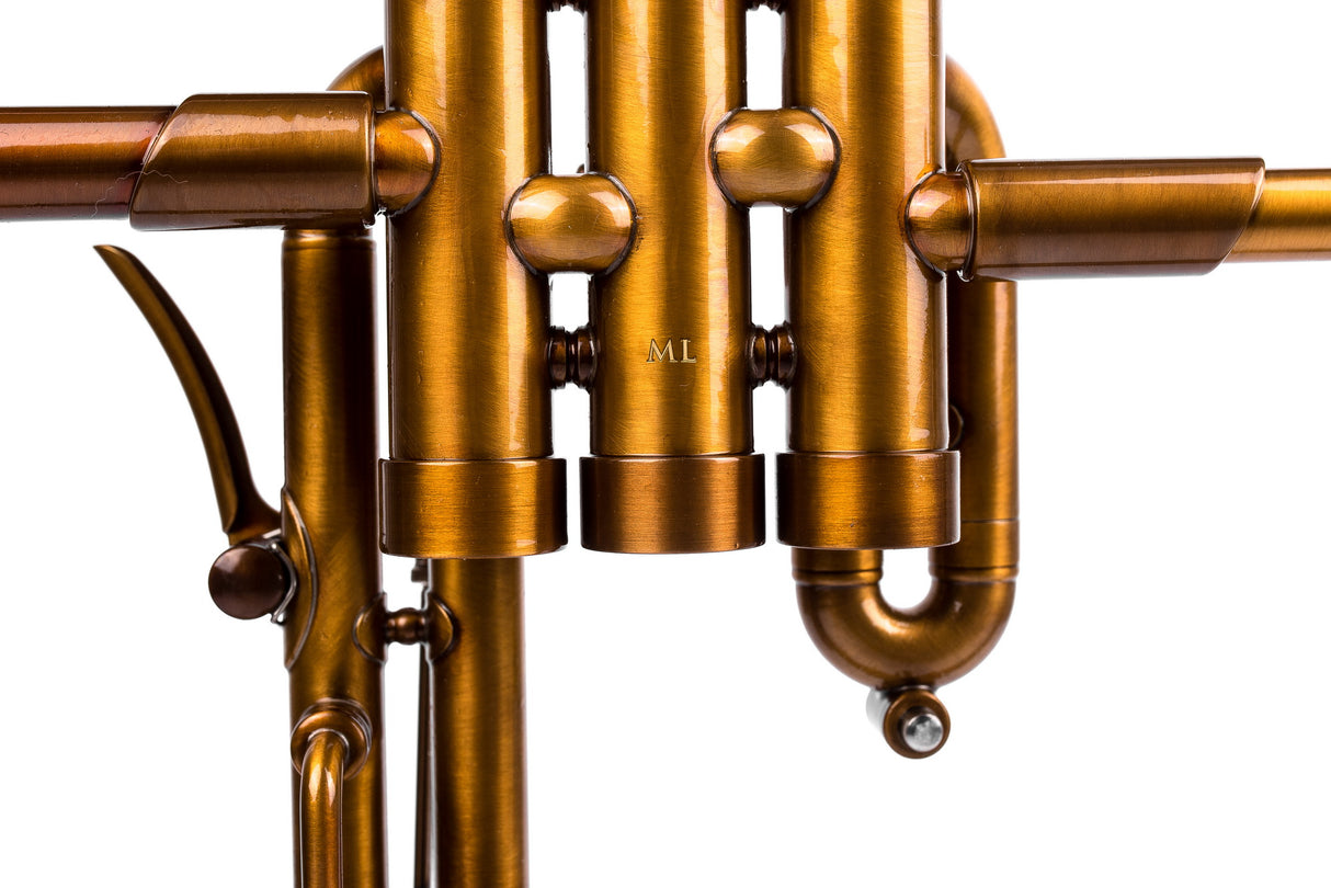 KGUmusic F1 Flugelhorn | 155 mm Bronze Bell, Dark Patina