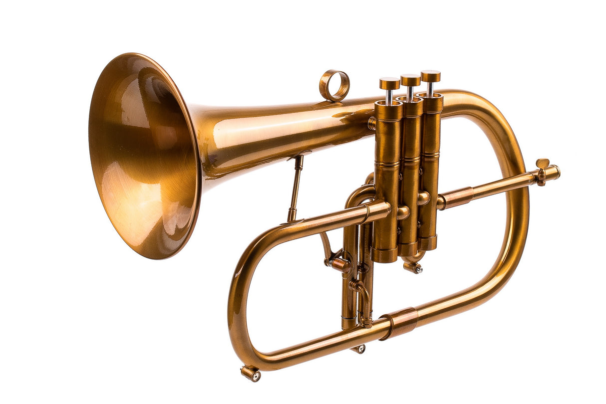KGUmusic F1 Flugelhorn with Bronze Bell