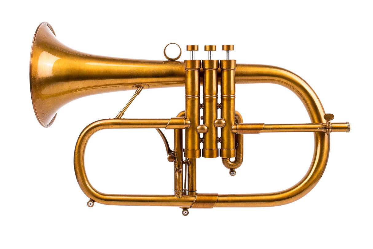 KGUmusic F1 Flugelhorn with Bronze Bell