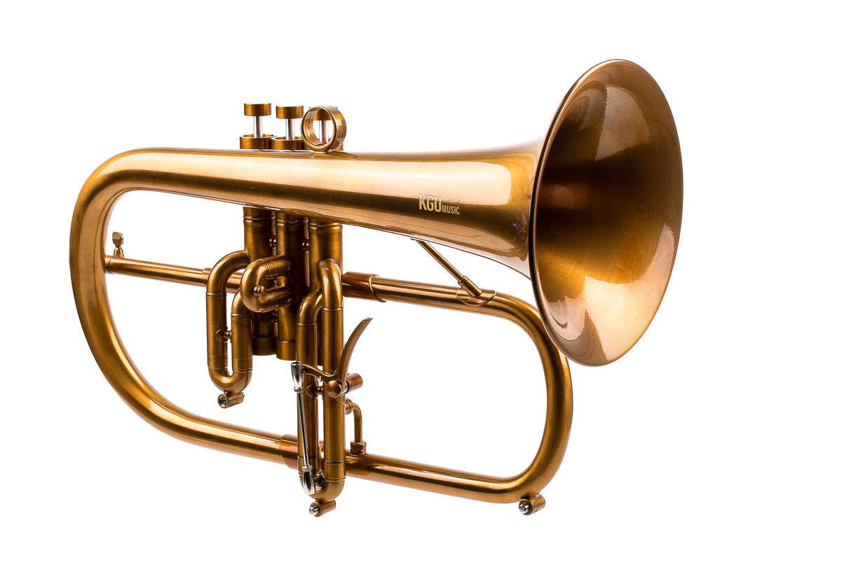 KGUmusic F1 Flugelhorn with Bronze Bell
