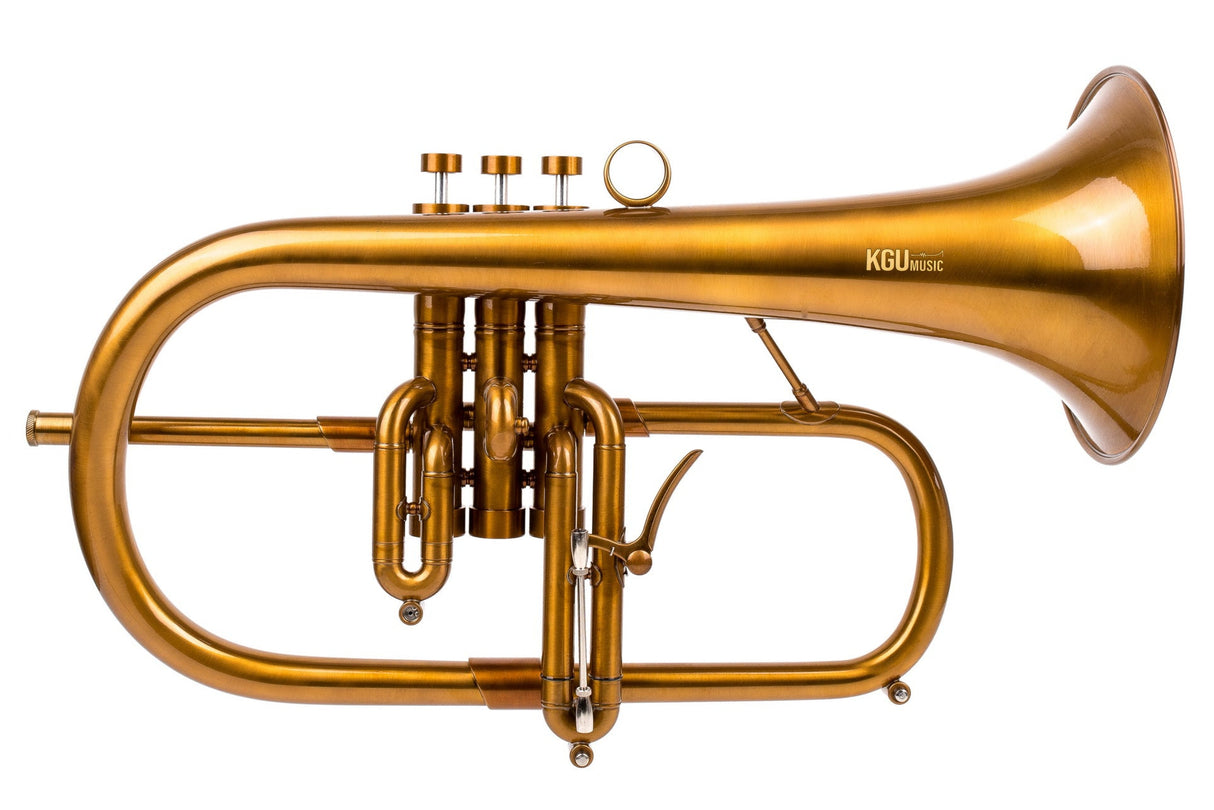 KGUmusic F1 Flugelhorn with Bronze Bell