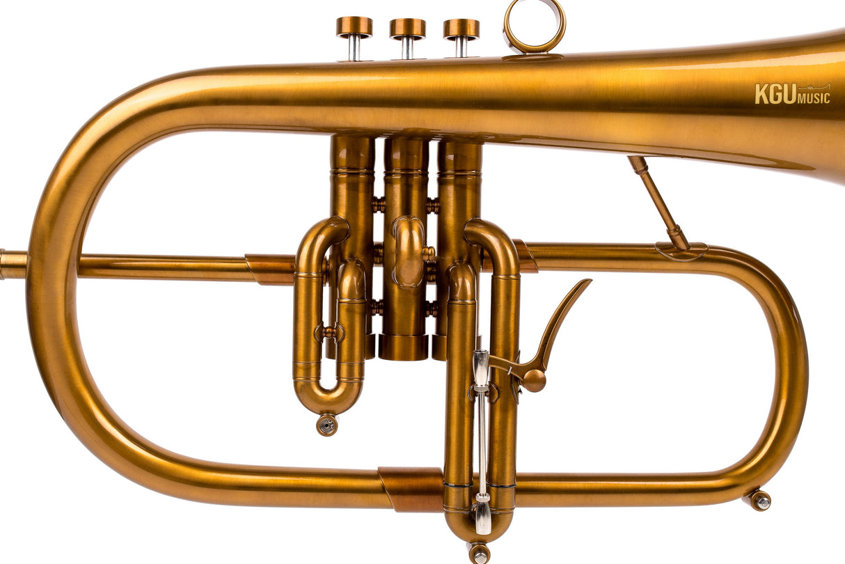 KGUmusic F1 Flugelhorn with Bronze Bell