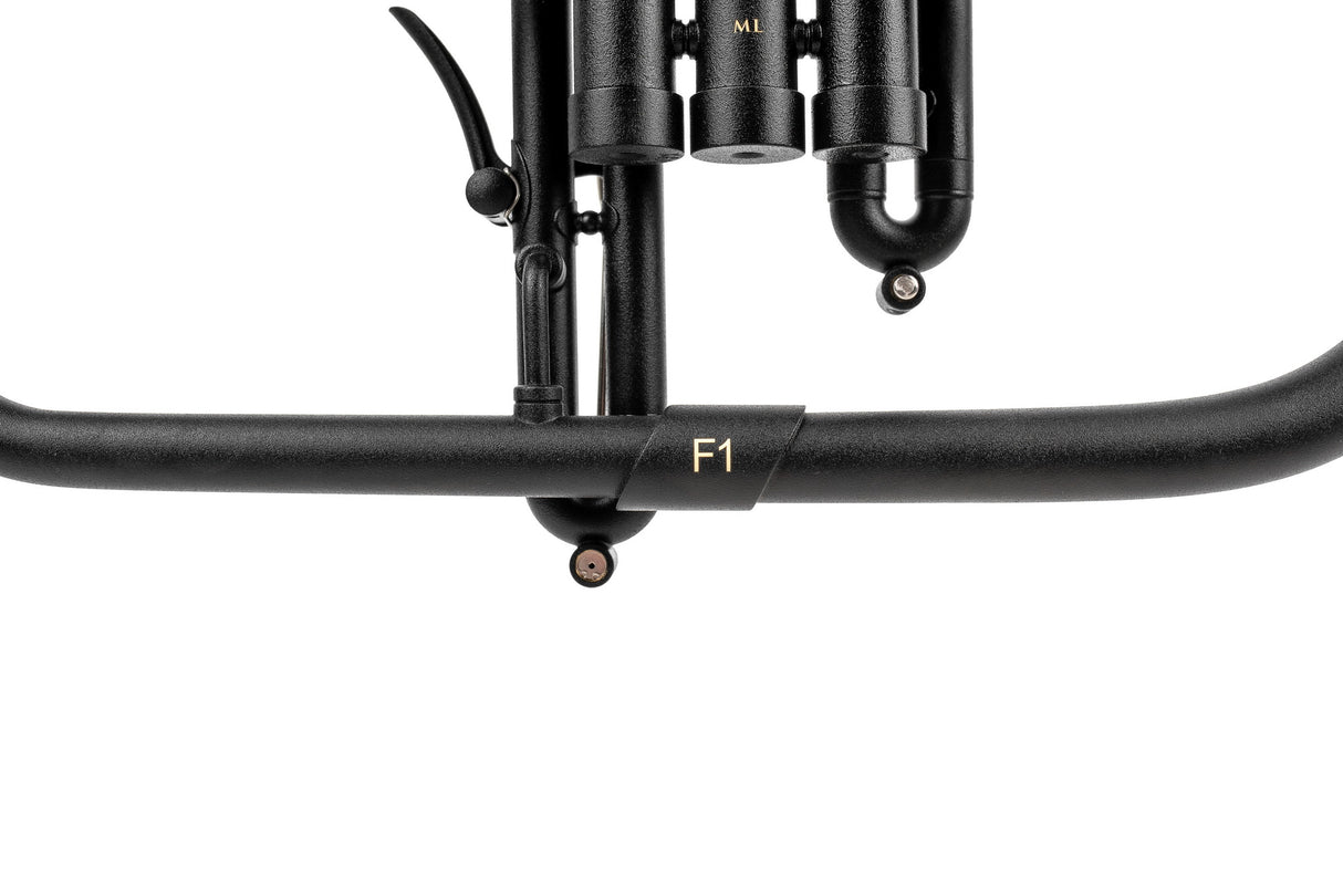 KGUmusic F1 Flugelhorn with Bronze Bell | Black Lacquer