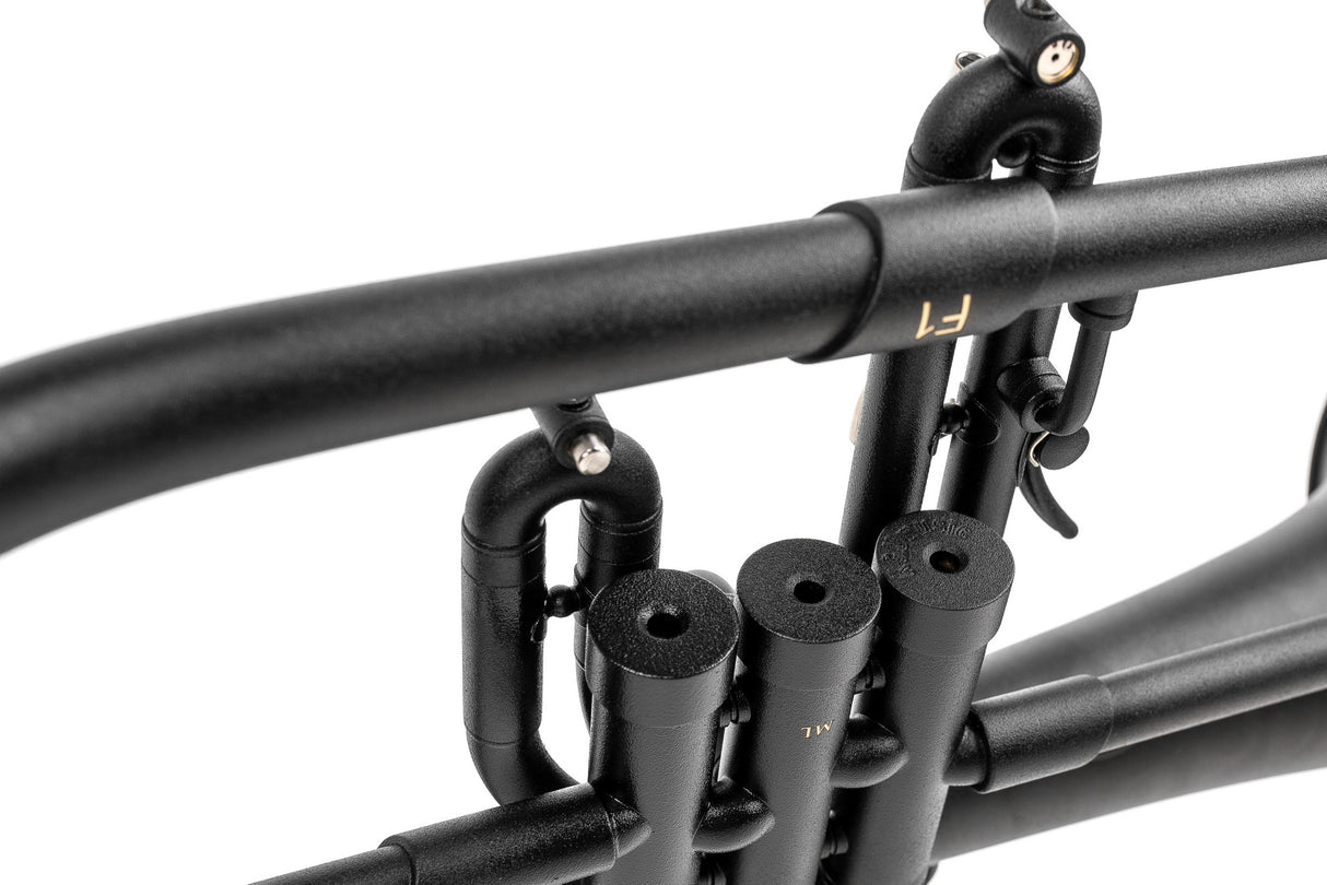 KGUmusic F1 Flugelhorn with Bronze Bell | Black Lacquer