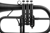 KGUmusic F1 Flugelhorn with Bronze Bell | Black Lacquer