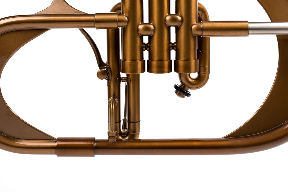KGUmusic Handcrafted Flugelhorn | Dark Vintage Patina