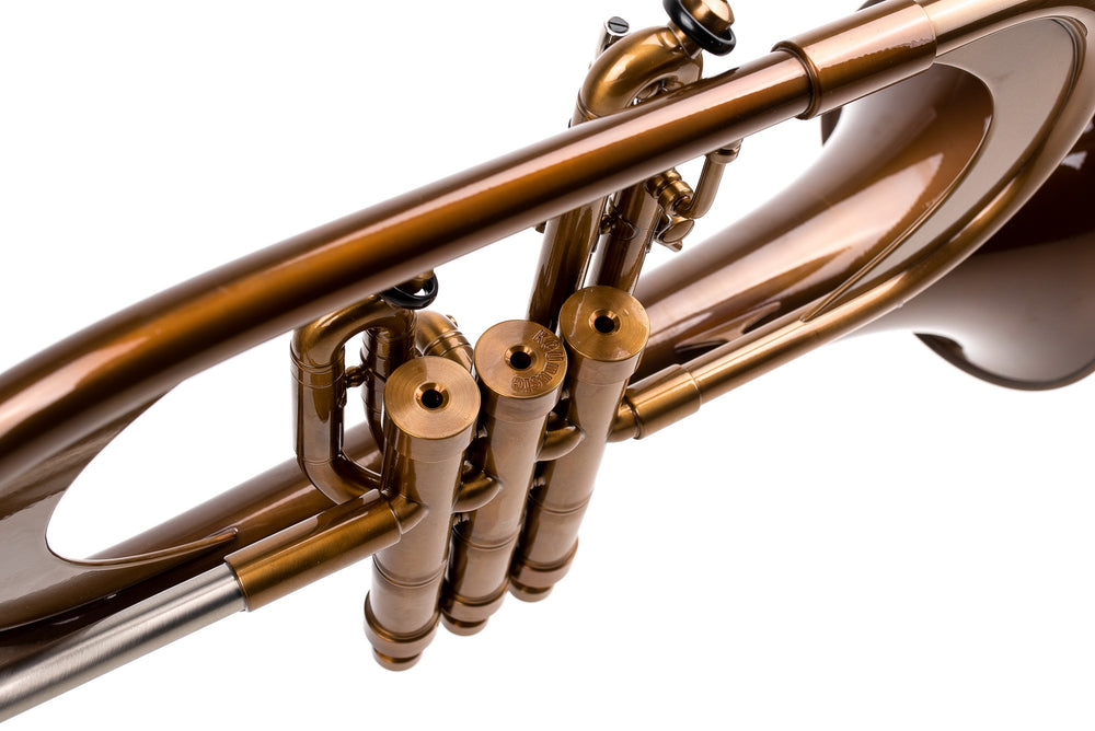 KGUmusic Handcrafted Flugelhorn | Dark Vintage Patina