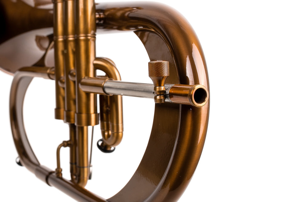 KGUmusic Handcrafted Flugelhorn | Dark Vintage Patina