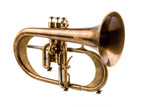 KGUmusic Handcrafted Flugelhorn | Red Brass 165 mm Bell, Dark Satin