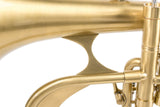 KGUmusic Handcrafted Flugelhorn | Red Brass 165 mm Bell, Light Satin