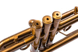 KGUmusic Obsidian Trumpet Bb | Dark Patina Finish