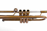 KGUmusic Obsidian Trumpet Bb | Dark Patina Finish