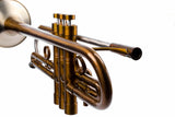 KGUmusic Obsidian Trumpet Bb | Dark Patina Finish